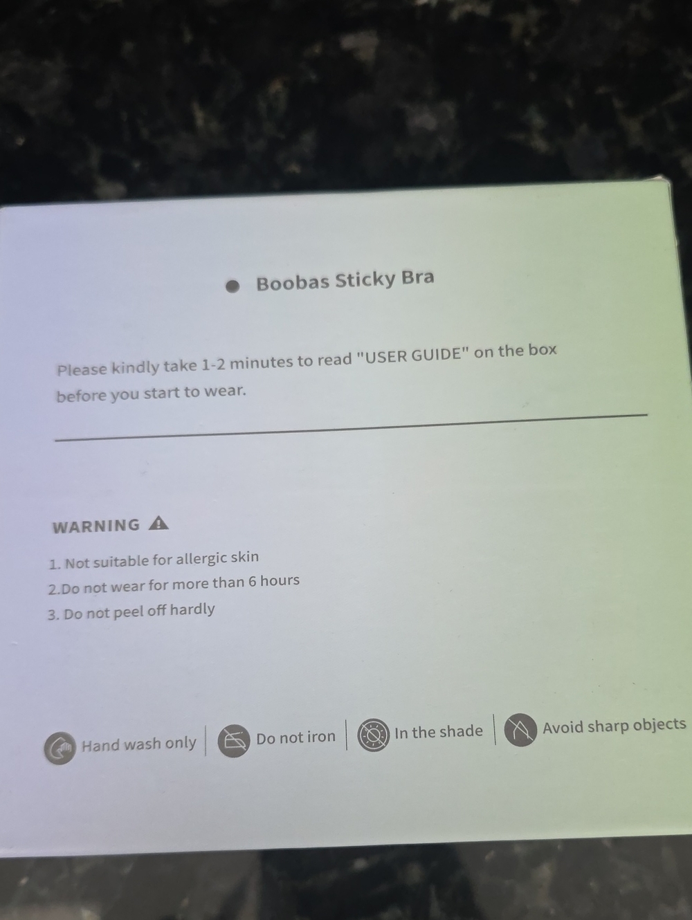 Sticky Bra - Nude Adhesive Bra